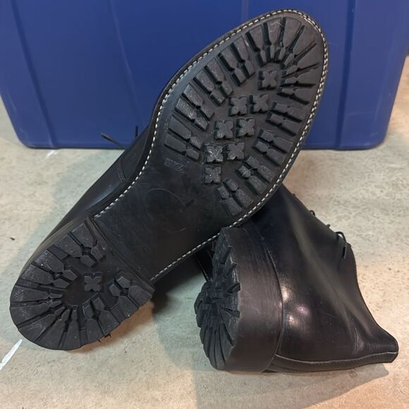 Giorgio Armani Leather Chelsea Ankle Boots Size‎ 10 B67 main image 10